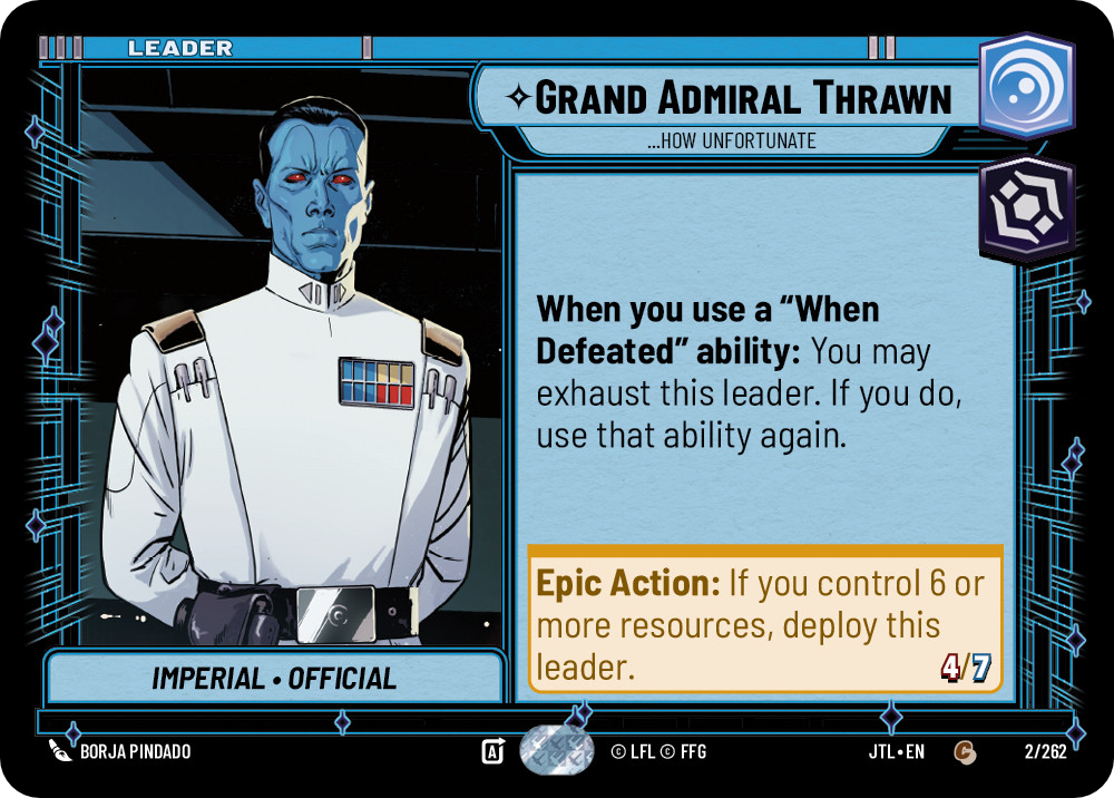 Grand Admiral Thrawn front