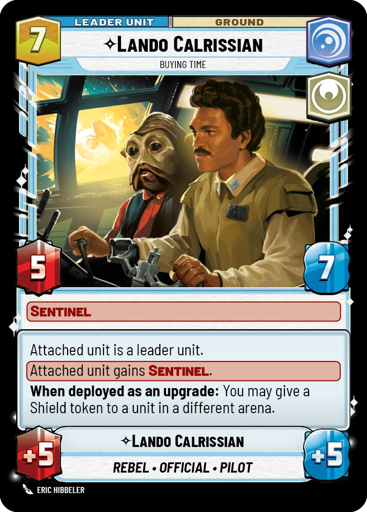 Lando Calrissian deployed