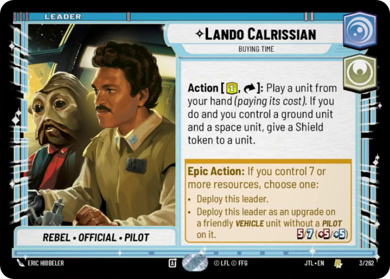 Lando Calrissian front