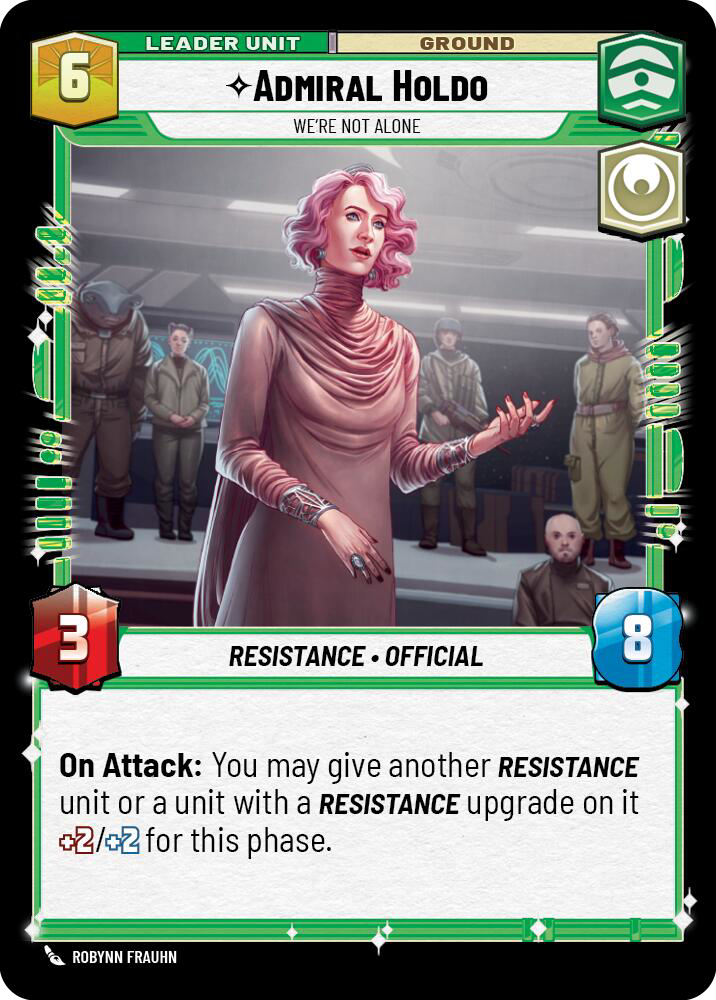 Admiral Holdo deployed