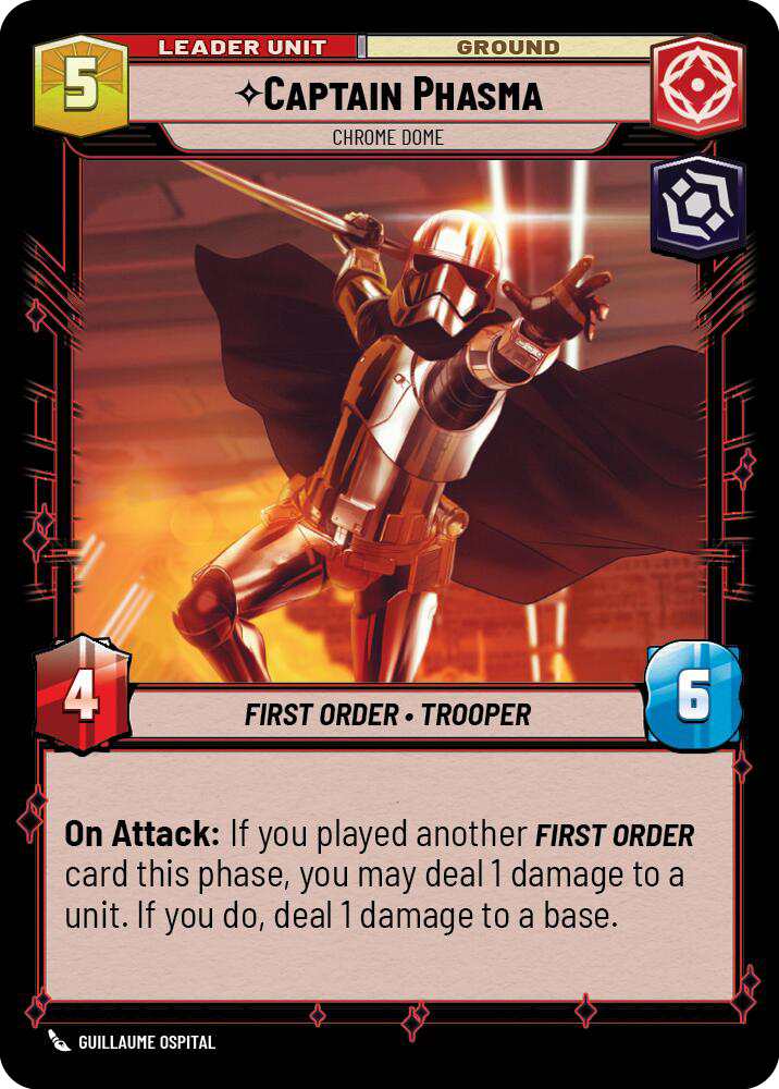 Captain Phasma deployed