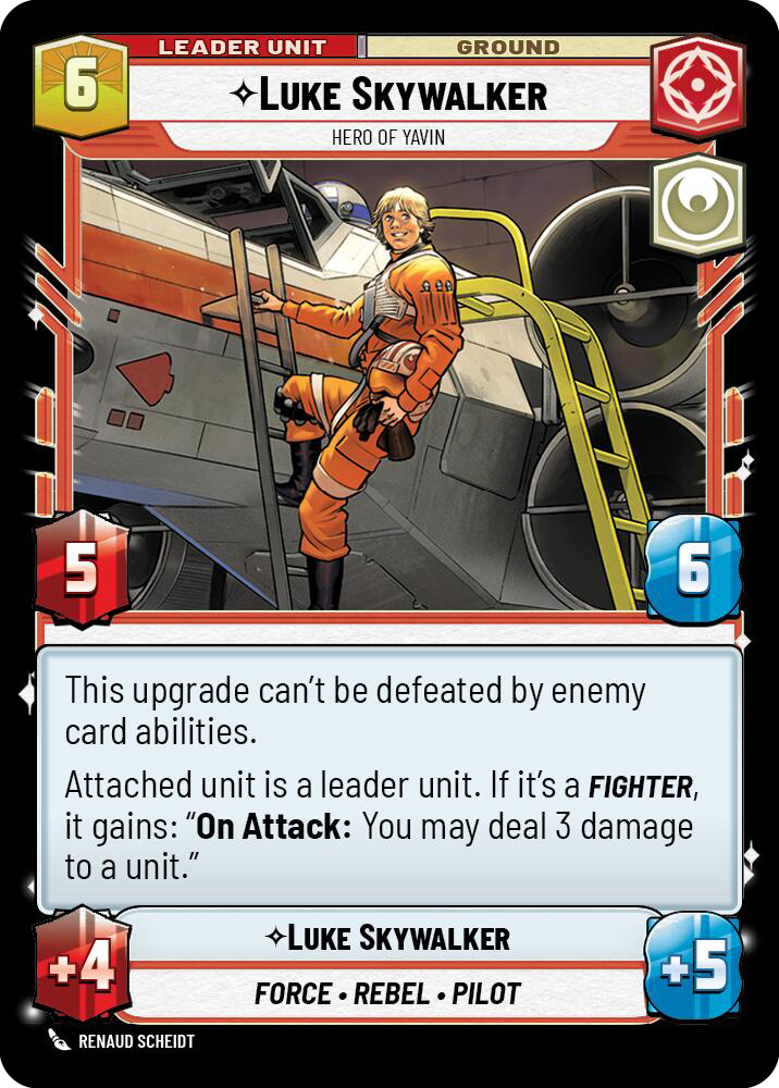 Luke Skywalker deployed