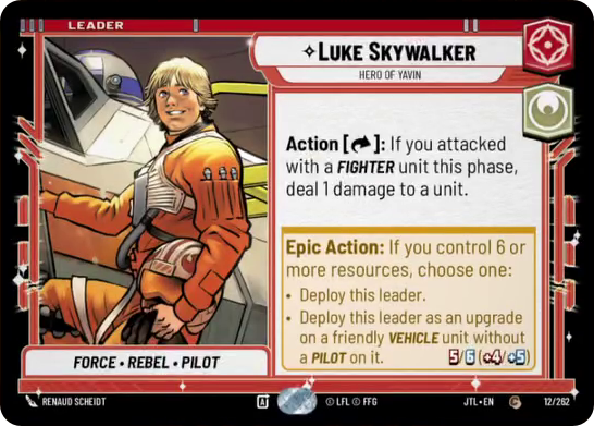 Luke Skywalker front