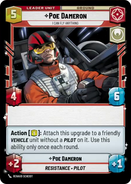 Poe Dameron deployed