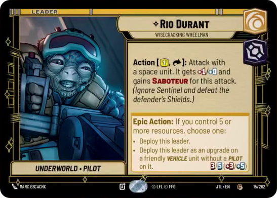 Rio Durant front