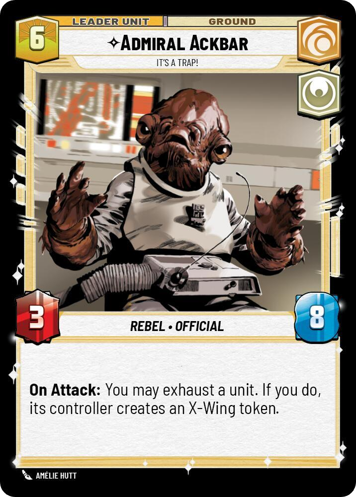 Admiral Ackbar deployed