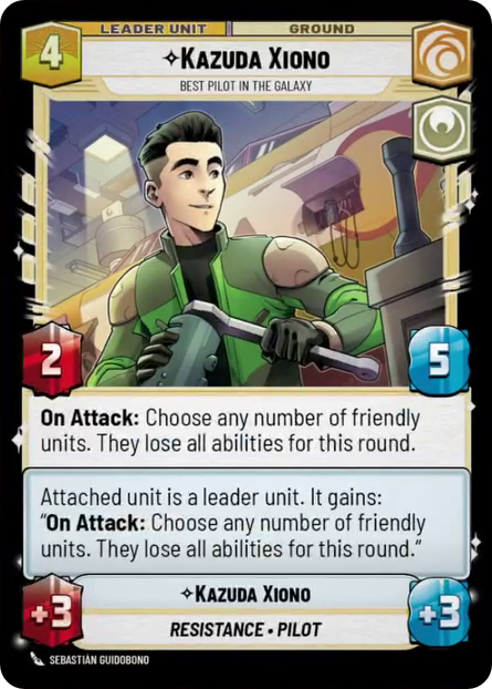 Kazuda Xiono deployed