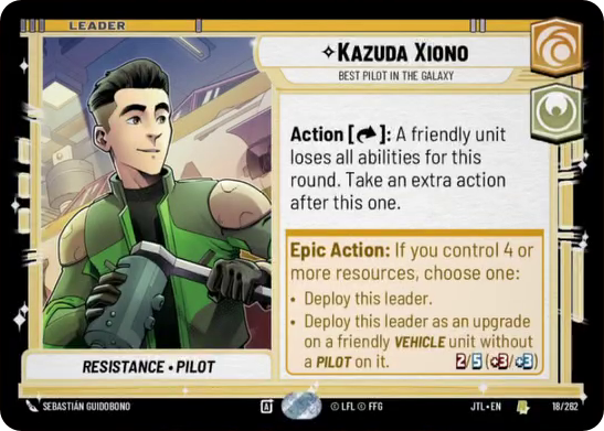 Kazuda Xiono front