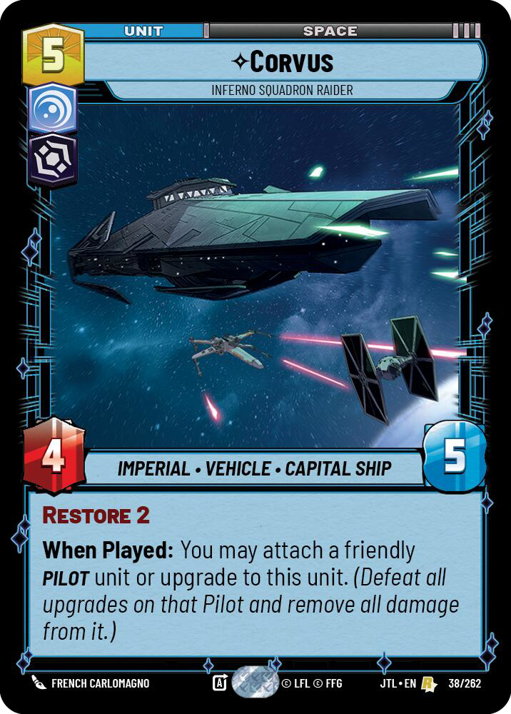 Corvus front