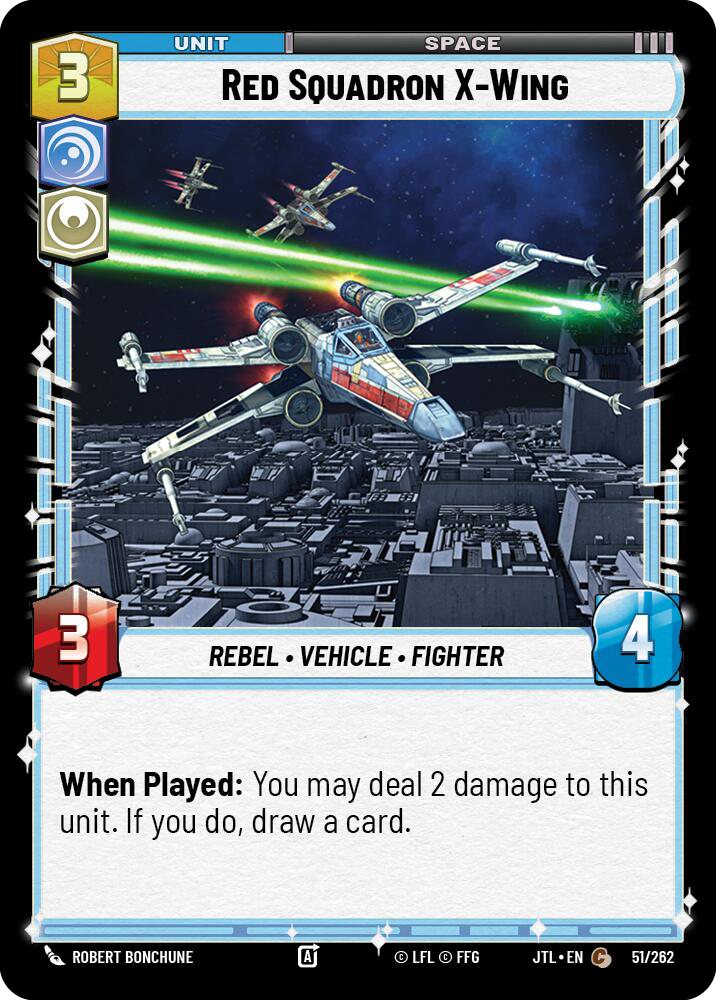 Red Squadron X-Wing front