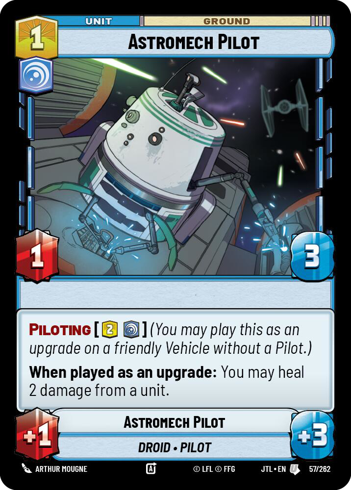 Astromech Pilot front