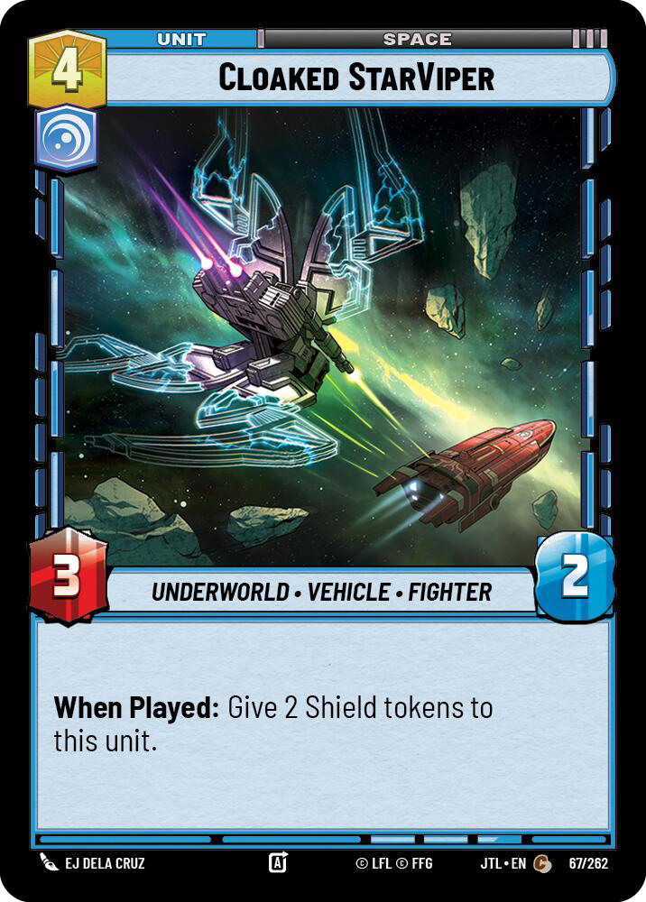 Cloaked StarViper front