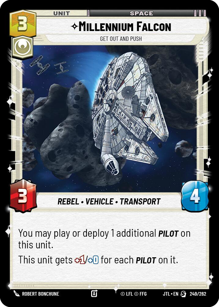 Millennium Falcon front