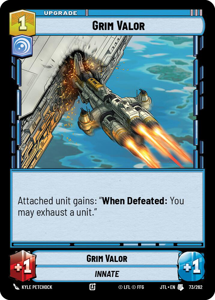Grim Valor front