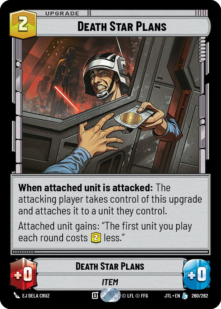 Death Star Plans front