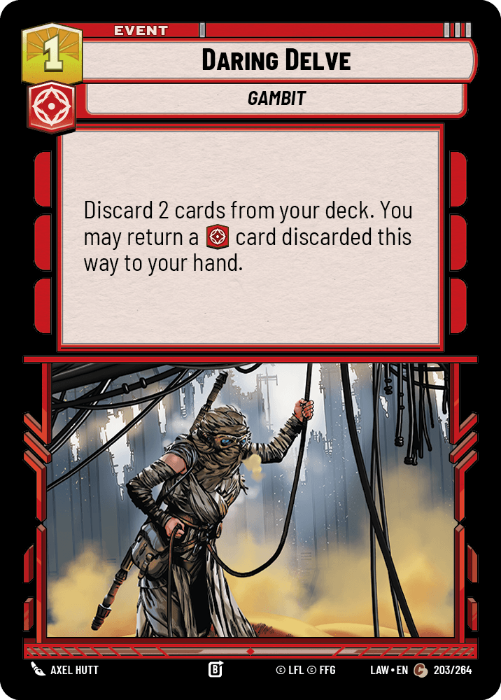 Daring Delve front