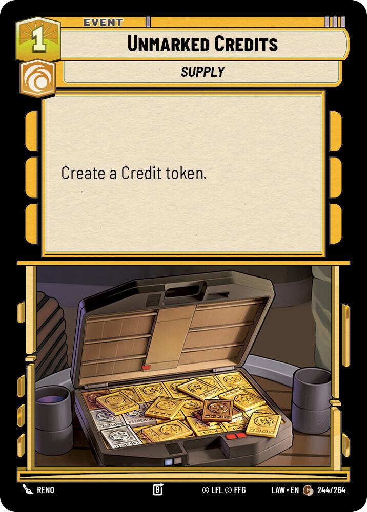 Unmarked Credits front