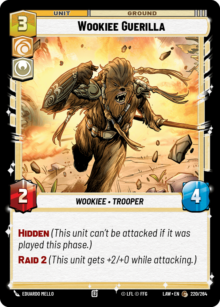 Wookiee Guerilla front