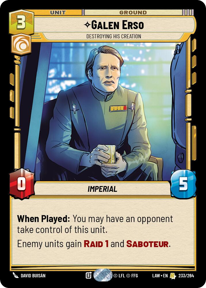 Galen Erso front