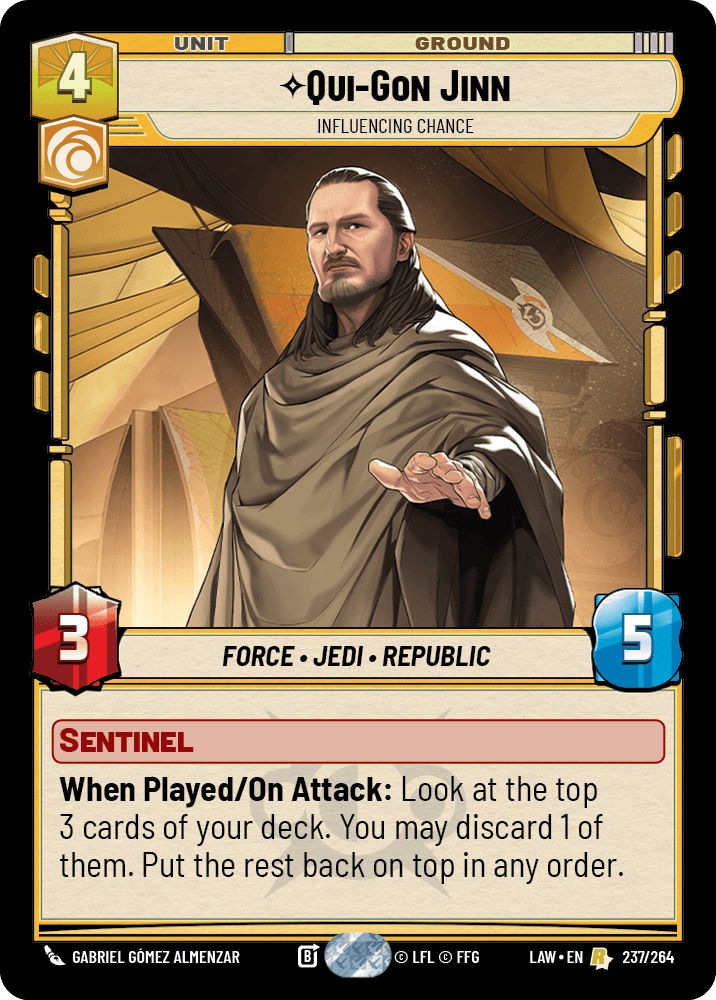 Qui-Gon Jinn front