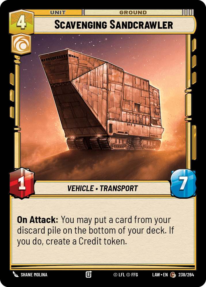 Scavenging Sandcrawler front