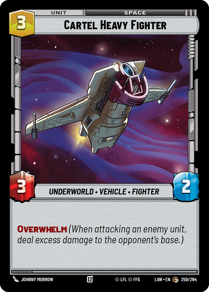 Cartel Heavy Fighter front